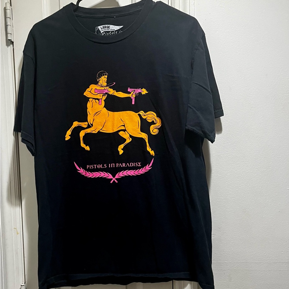 Pistols in paradise short sleeve t-shirt